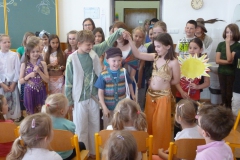 Ukončení celoročního projektu - vystoupení