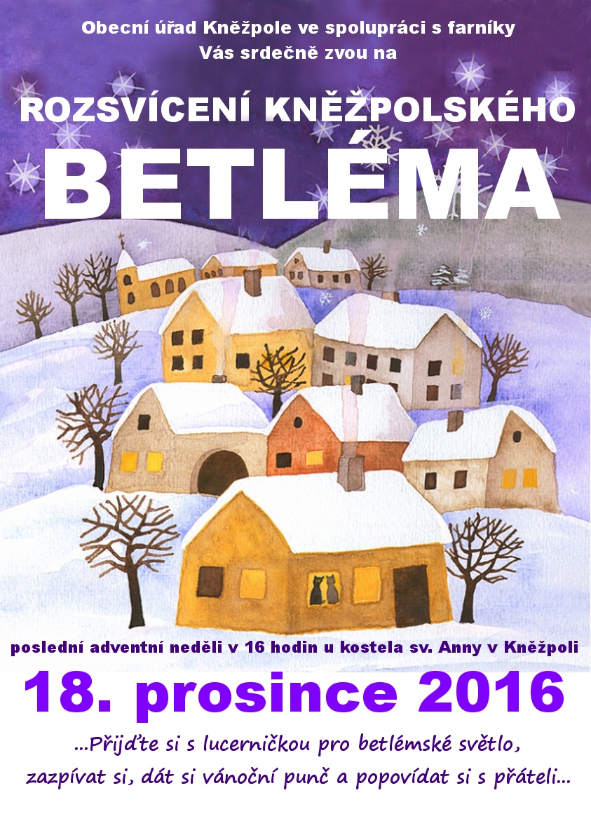 Betlém 2016 plakát